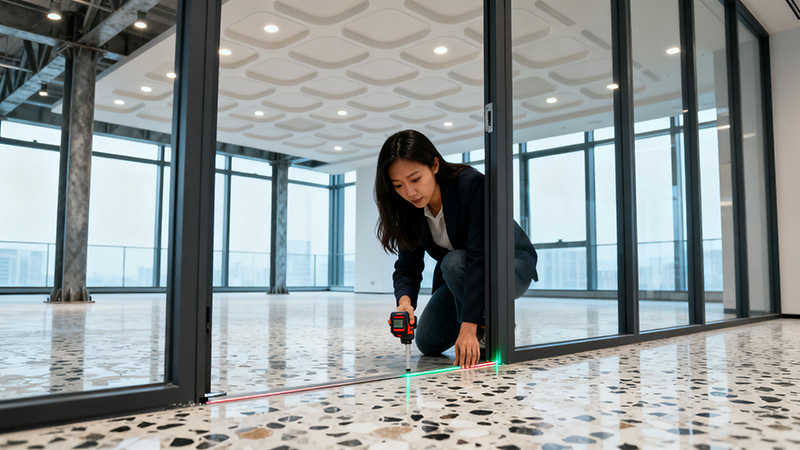 辦公室裝修現(xiàn)場(chǎng)測(cè)量