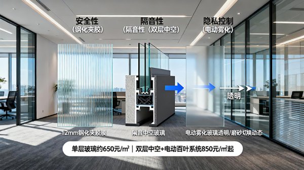 辦公室隔斷墻的設計——打造從功能分區(qū)