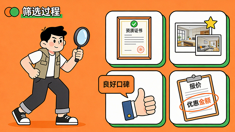 成都辦公室裝修公司資質(zhì)、口碑、案例、報價對比示意圖