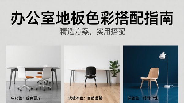 辦公室裝修地板選什么顏色好？掌握這些